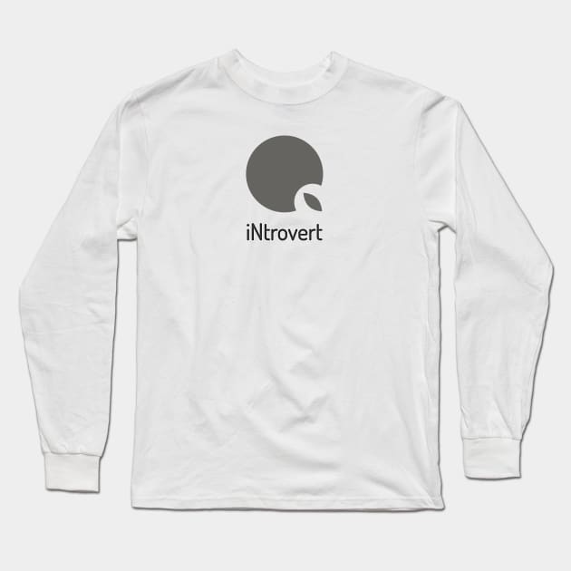 iNtrovert Long Sleeve T-Shirt by Best gifts for introverts